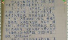 初一叙事作文;放风筝_600字