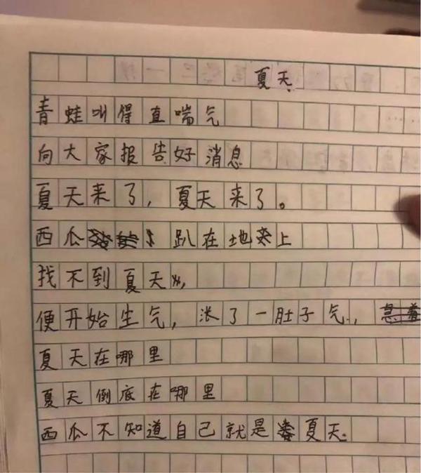 千万不要随便看小学生的作文 23
