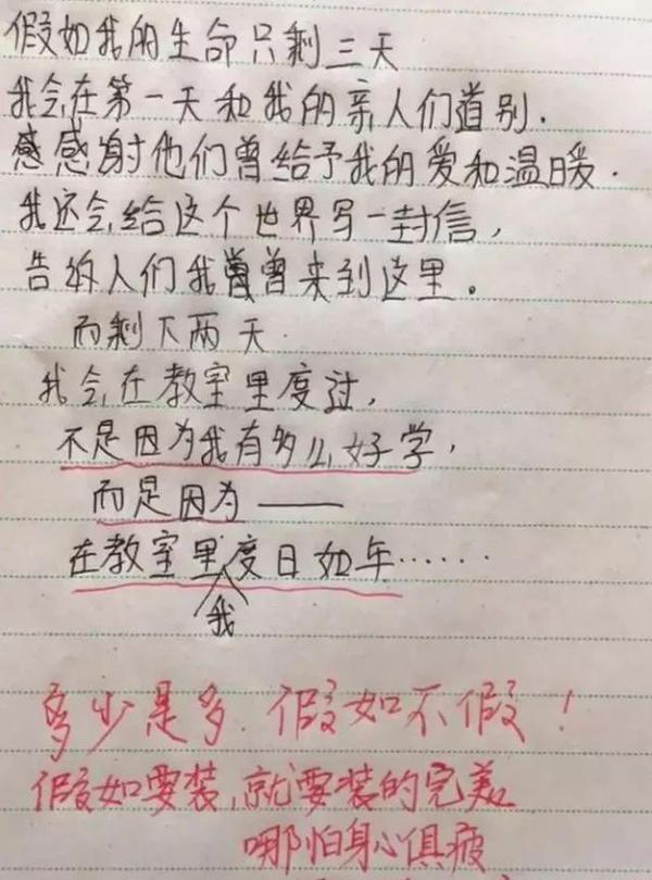 小学生爆笑作文“我的妈妈是个败家娘们”，老师已经笑得没力气了 2