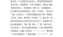 累 小学生军训作文800字