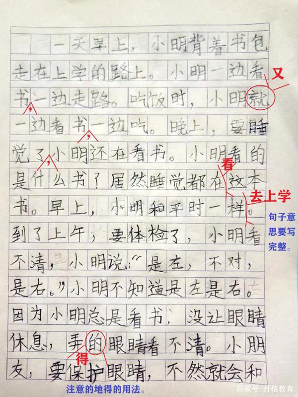 二年级看图写话难?老师说做好这些引导训练,作文写得又快又好! 3