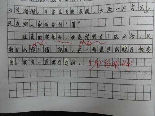 无谓失败作文