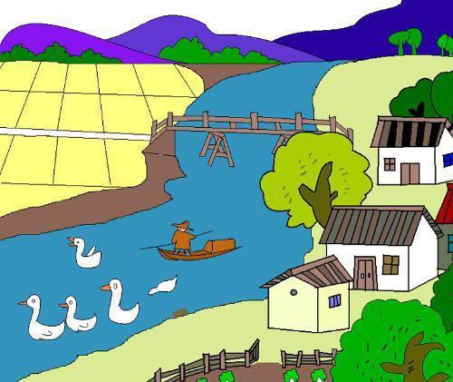 小学生描写家乡优秀作文2篇:我的家乡是一个山清水秀的小山村 2