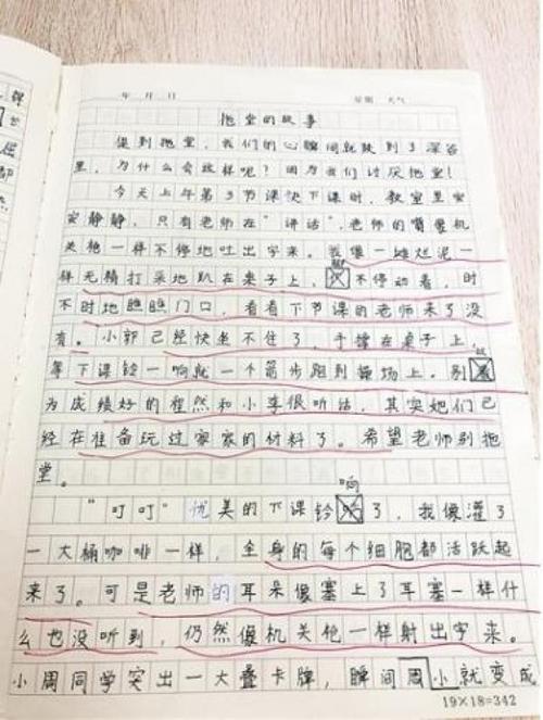 它来了的作文850字