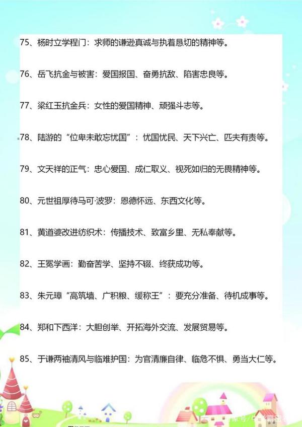助力小升初:作文素材写作必备,100个常见典故及其用法精彩集锦 9