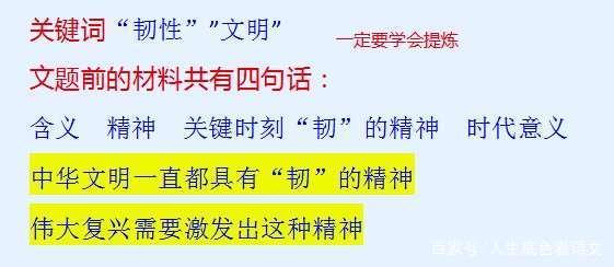 高考作文，审题务必读明白，以简驭繁用材料，让谋篇布局更合理 2