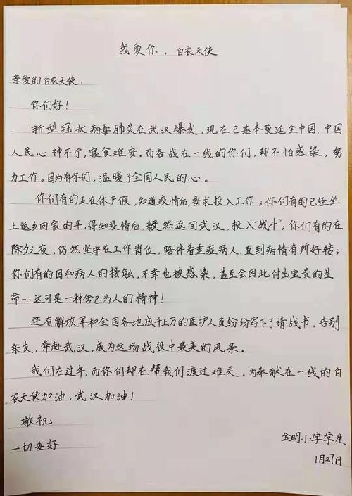 高一写人作文：致敬白衣天使七_650字