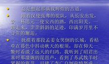 2007深圳中考满分作文赏析：我想起了远逝的丝绸之路_1200字