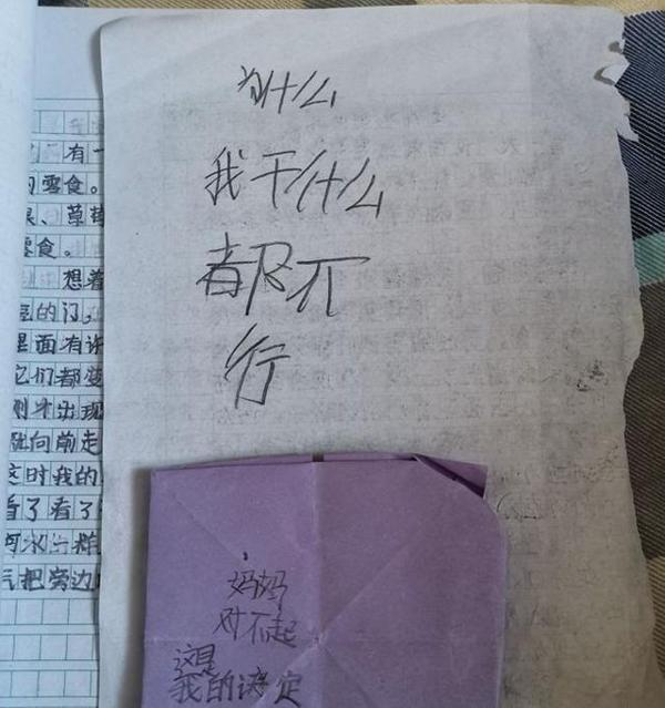 9岁女孩跳楼:孩子,当你长大后,没人会在乎你写不完一篇作文