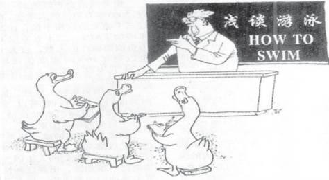 优秀作文：浅谈游泳