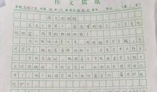 疯癫女孩 六年级写同学的作文500字