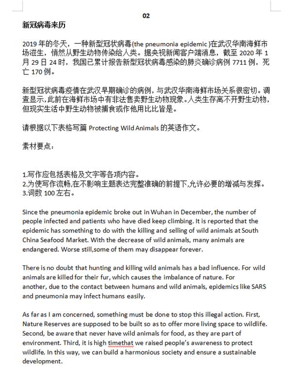 高考英语11篇话题作文+10篇疫情范文,全背熟,差生也能拿高分! 4