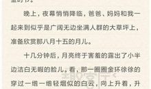 有意义的一件事-中秋节作文450字