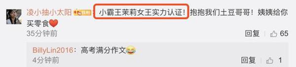 姚晨晒儿子英文作文,称妹妹世界最淘气有理有据,老师:你太苦了 6