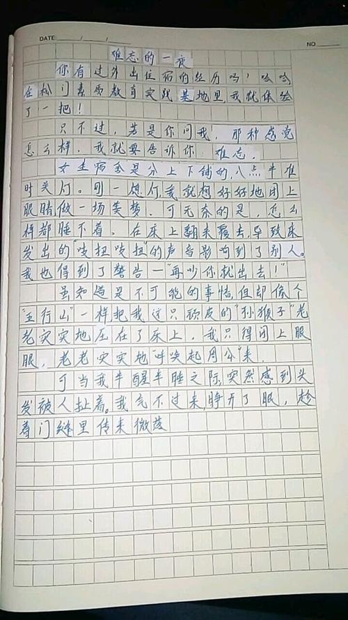 我们的少年时代-优秀记叙文300字