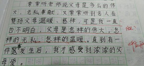 人们心中的温暖-优秀写事作文500字