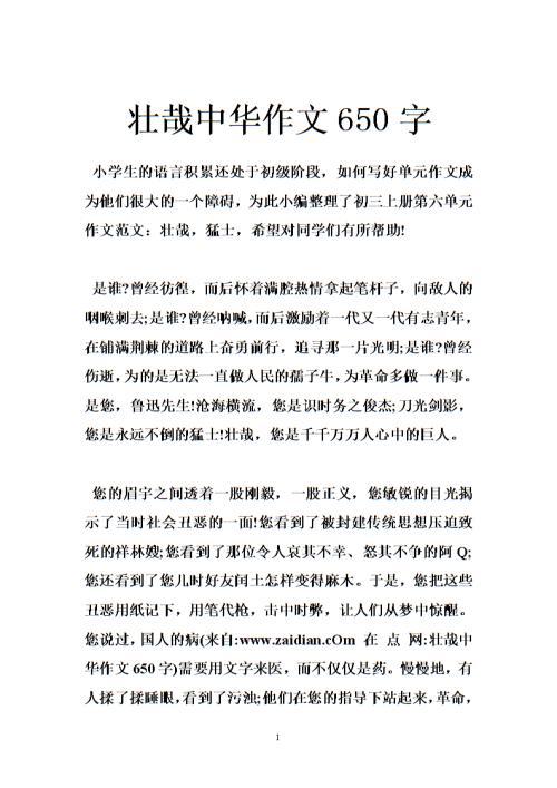 2004年福建高考优秀作文：壮哉，猛士！_800字