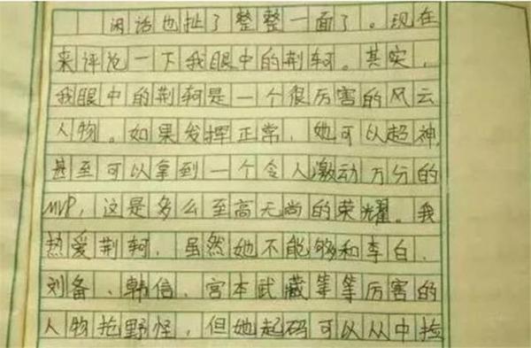 王者荣耀:小学生眼中的阿轲是什么样的?“红buff可以让她回血” 1