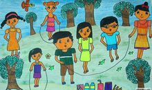 春游and烧烤 有趣的春游作文800字