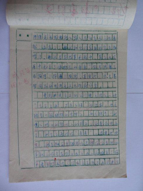 高三叙事作文：绿叶・情意_800字