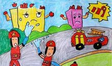 救火英雄的作文