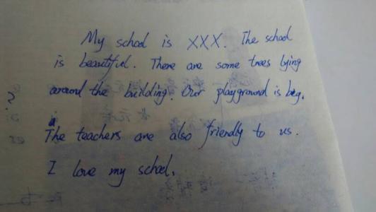 英语复习单-小学记叙文500字