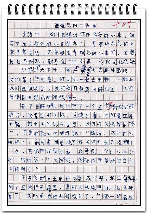 难忘的第一次 校园趣事作文500字