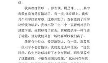 阳光男孩 一年级自我介绍作文400字