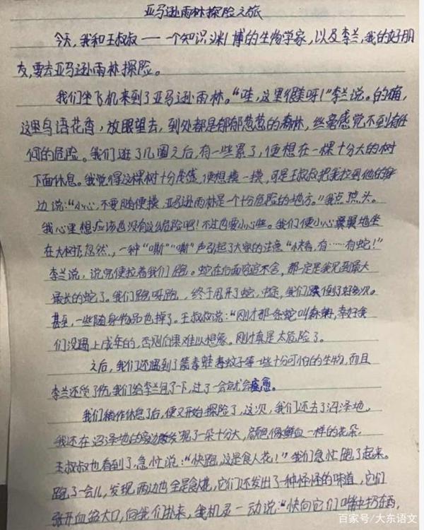 五年级小学生的一篇习作，如何写出钉钉优秀作文？