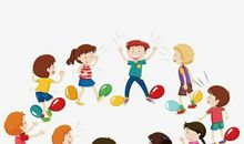 四年级作文：踩气球