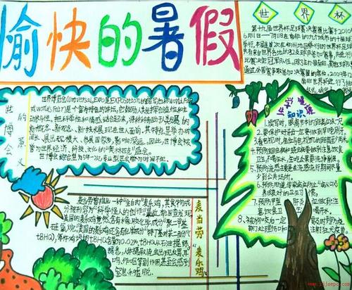 关于暑假的组成：谈论暑假_350个单词