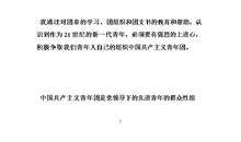 初二入团申请书24_500字