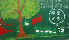 关于军训的手抄报_20字