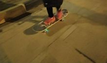 我的课余生活-滑滑板_300字