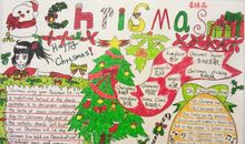 圣诞节手抄报图片