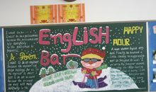 圣诞节黑板报（16）_20字