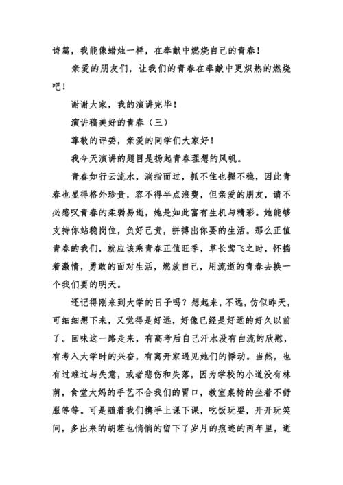 小学二年级演讲：愿您的青春实现您的梦想_1500字