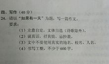 2011上海中考作文题目：悄悄地提醒