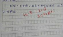 我有一个梦想_250字