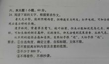 2009年天津市高考作文题目：“我说九零后”