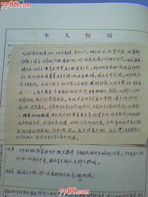 2010年初中生申请表
