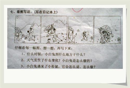 改写和改写初中一年级：小白兔依依诞辰_700字