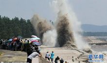 观钱塘江潮_550字