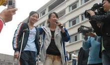 名人励志故事：金晶，最美火炬手的恐惧_1200字