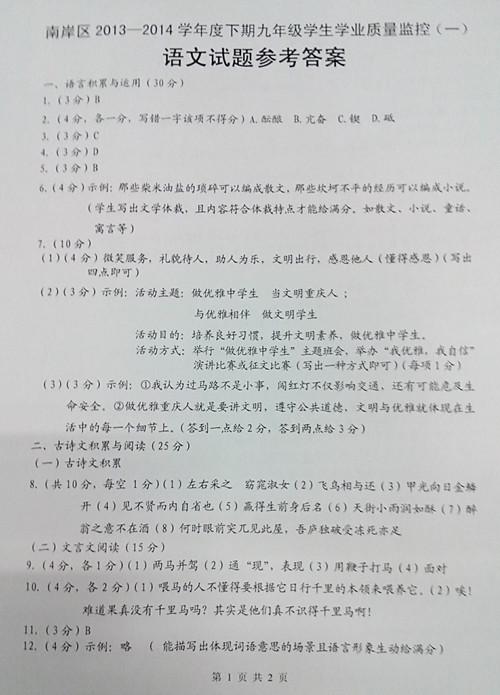 2016重庆市高考满分成绩组成：我毕竟已经过了_1200字