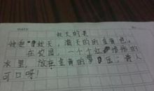 写人作文口诀_250字