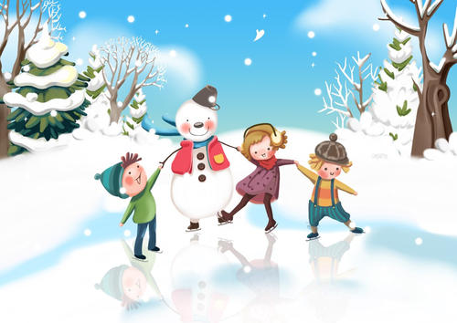 关于雪的构图：打雪仗真的很有趣_900个单词