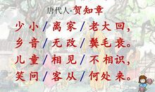 五年级古诗改写：改写《回乡偶书》_450字