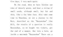 劳动节假期英语作文_700字