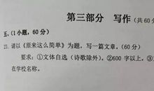 2016年遂宁中考作文题目：____让我更____